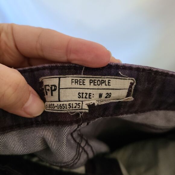 Free People Tribal Pattern Skinny Jeans size 29 - Picture 3 of 5